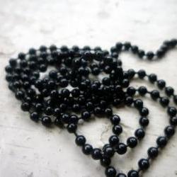 High Quality Black metal Ball Chain Necklaces with connectors 24 inch Chain. Black Ball chain. For use with Scrabble tile or glass tile.